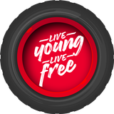 Live Young Live Free-icoon