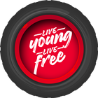 Live Young Live Free ไอคอน