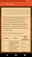 برنامه‌نما Belajar Baca Qur'an عکس از صفحه