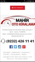 Mahir Oto Kiralama اسکرین شاٹ 1