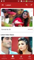 Video Song Status - Share Feelings Cartaz