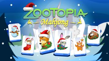 Mahjong Zootopia Christmas poster