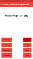 Color Pro: Material Design Made Easy plakat