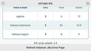 Hitung IPK Mahasiswa captura de pantalla 2