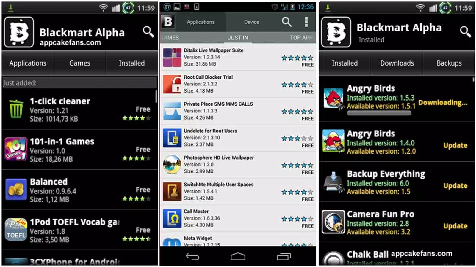 Blackmart Alpha Pro App 2K18 APK untuk Unduhan Android