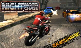 Moto Night Chase Affiche