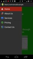 Main Line Android Example App स्क्रीनशॉट 1