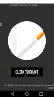 Cigarettes Counter الملصق