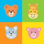 Happy Animals Memory Game