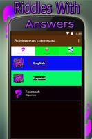 Riddles with answers पोस्टर