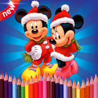 How to Color Mickey Mouse : Coloring Book आइकन