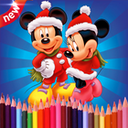 How to Color Mickey Mouse : Coloring Book icône