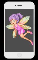 Fairy Colouring Book الملصق