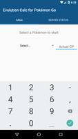 Evolution Calc for Pokémon Go Affiche