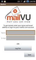 mailVU Video Sharing 截图 1