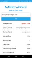 MailboxValidator capture d'écran 1