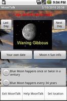Poster Moon and Sun phase, rise/set..