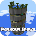 Map Parkour Spiral MCPE