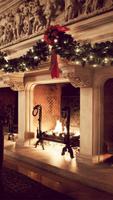 Christmas Fireplace 2017-2018 Lock Screen Affiche