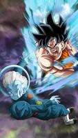 Goku Ultra Instinct Dragon Ball Lock Screen poster