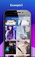 anime Zipper Lock Screen application & wallpaper اسکرین شاٹ 2