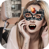 Halloween Face Makeup- Photo Editor Halloween ไอคอน