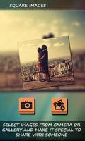 Insta Square Photo Affiche