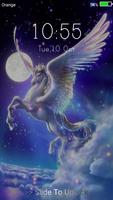 Majestic Unicorn Live Wallpaper & Lock screen capture d'écran 2