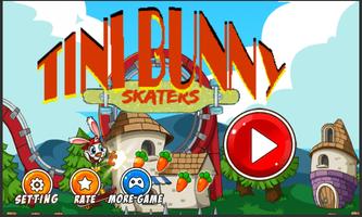 Tini Bunny Skater Affiche