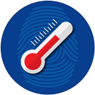 Термометр температуры тела иконка