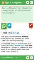 Type in Malayalam (Easy Malaya screenshot 1