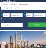 Malaysia Hotel Booking Affiche
