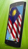 برنامه‌نما Malaysian Flag Live Wallpaper عکس از صفحه