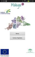 Cartas Digitales Málaga In постер