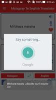 Malagasy  English Translator capture d'écran 2