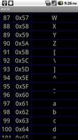 ASCII Chars syot layar 1