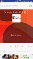 Maldives Online Radio الملصق