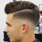 male hair styling design آئیکن