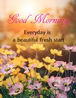 Good Morning Everyday poster