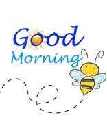 Good Morning sticker 포스터