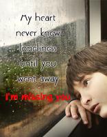 I Miss You Quotes poster