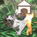 cat dog vs tiger : Forest Fighting Simulator 2018 APK