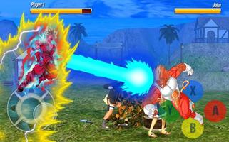 Anime Goku Hero vs Pirate Sayan Fighter capture d'écran 2