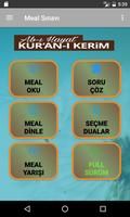 Meal Sınavı Uygulaması Affiche