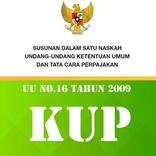 ”UU KUP Pajak No 16 2009
