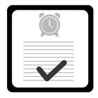 Reminder App with alarm icon
