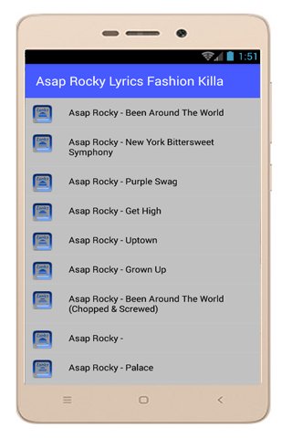 A Ap Rocky Lyrics Phoenix For Android Apk Download