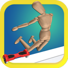 Hoverboard Stairs Accident icon