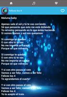 Musica Maluma Reggaeton Letras Nuevo スクリーンショット 2