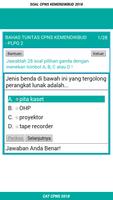 Soal CPNS KEMENDIKBUD 2018 Offline capture d'écran 2